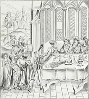 An illustration from Mœurs, usages et costumes au moyen âge : et à l'époque de la renaissance (1874)