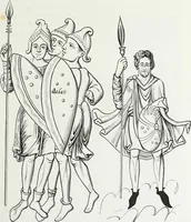 An illustration from Mœurs, usages et costumes au moyen âge : et à l'époque de la renaissance (1874)