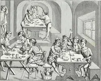 An illustration from Mœurs, usages et costumes au moyen âge : et à l'époque de la renaissance (1874)