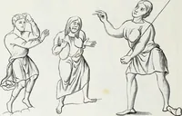 An illustration from Mœurs, usages et costumes au moyen âge : et à l'époque de la renaissance (1874)