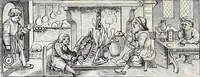 An illustration from Mœurs, usages et costumes au moyen âge : et à l'époque de la renaissance (1874)