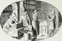 An illustration from Mœurs, usages et costumes au moyen âge : et à l'époque de la renaissance (1874)