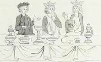 An illustration from Mœurs, usages et costumes au moyen âge : et à l'époque de la renaissance (1874)