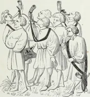 An illustration from Mœurs, usages et costumes au moyen âge : et à l'époque de la renaissance (1874)
