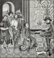 An illustration from Mœurs, usages et costumes au moyen âge : et à l'époque de la renaissance (1874)