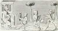 Picture 144 of 388 from Mœurs, usages et costumes au moyen âge : et à l'époque de la renaissance (1874), leaf 239