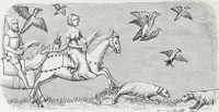 An illustration from Mœurs, usages et costumes au moyen âge : et à l'époque de la renaissance (1874)