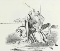 An illustration from Mœurs, usages et costumes au moyen âge : et à l'époque de la renaissance (1874)