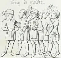 Picture 200 of 388 from Mœurs, usages et costumes au moyen âge : et à l'époque de la renaissance (1874), leaf 328