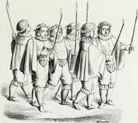 An illustration from Mœurs, usages et costumes au moyen âge : et à l'époque de la renaissance (1874)