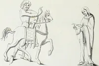 An illustration from Mœurs, usages et costumes au moyen âge : et à l'époque de la renaissance (1874)