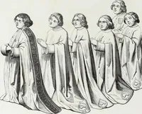 An illustration from Mœurs, usages et costumes au moyen âge : et à l'époque de la renaissance (1874)
