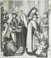 An illustration from Mœurs, usages et costumes au moyen âge : et à l'époque de la renaissance (1874)