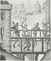 An illustration from Mœurs, usages et costumes au moyen âge : et à l'époque de la renaissance (1874)