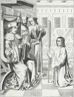 An illustration from Mœurs, usages et costumes au moyen âge : et à l'époque de la renaissance (1874)