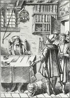 An illustration from Mœurs, usages et costumes au moyen âge : et à l'époque de la renaissance (1874)