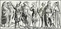 An illustration from Mœurs, usages et costumes au moyen âge : et à l'époque de la renaissance (1874)