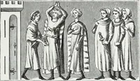 An illustration from Mœurs, usages et costumes au moyen âge : et à l'époque de la renaissance (1874)