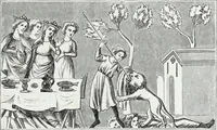 An illustration from Mœurs, usages et costumes au moyen âge : et à l'époque de la renaissance (1874)