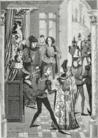 An illustration from Mœurs, usages et costumes au moyen âge : et à l'époque de la renaissance (1874)
