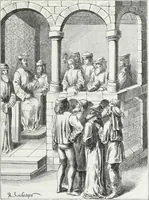 An illustration from Mœurs, usages et costumes au moyen âge : et à l'époque de la renaissance (1874)