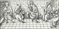 An illustration from Mœurs, usages et costumes au moyen âge : et à l'époque de la renaissance (1874)