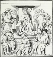 An illustration from Mœurs, usages et costumes au moyen âge : et à l'époque de la renaissance (1874)