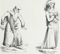 An illustration from Mœurs, usages et costumes au moyen âge : et à l'époque de la renaissance (1874)