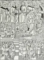 An illustration from Mœurs, usages et costumes au moyen âge : et à l'époque de la renaissance (1874)
