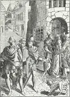 An illustration from Mœurs, usages et costumes au moyen âge : et à l'époque de la renaissance (1874)