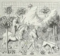 An illustration from Mœurs, usages et costumes au moyen âge : et à l'époque de la renaissance (1874)