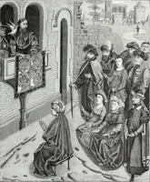 An illustration from Mœurs, usages et costumes au moyen âge : et à l'époque de la renaissance (1874)