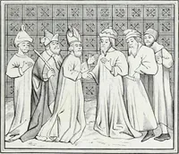 An illustration from Mœurs, usages et costumes au moyen âge : et à l'époque de la renaissance (1874)