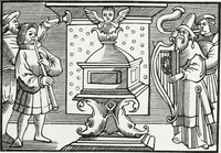 An illustration from Mœurs, usages et costumes au moyen âge : et à l'époque de la renaissance (1874)