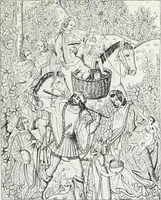 An illustration from Mœurs, usages et costumes au moyen âge : et à l'époque de la renaissance (1874)
