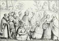 An illustration from Mœurs, usages et costumes au moyen âge : et à l'époque de la renaissance (1874)