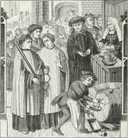 An illustration from Mœurs, usages et costumes au moyen âge : et à l'époque de la renaissance (1874)