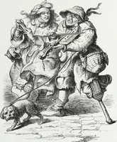 An illustration from Mœurs, usages et costumes au moyen âge : et à l'époque de la renaissance (1874)