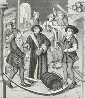 An illustration from Mœurs, usages et costumes au moyen âge : et à l'époque de la renaissance (1874)