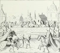 An illustration from Mœurs, usages et costumes au moyen âge : et à l'époque de la renaissance (1874)