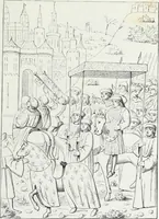 An illustration from Mœurs, usages et costumes au moyen âge : et à l'époque de la renaissance (1874)