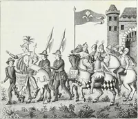 An illustration from Mœurs, usages et costumes au moyen âge : et à l'époque de la renaissance (1874)