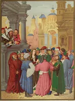 An illustration from Mœurs, usages et costumes au moyen âge : et à l'époque de la renaissance (1874)