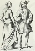 An illustration from Mœurs, usages et costumes au moyen âge : et à l'époque de la renaissance (1874)