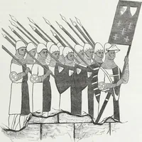 An illustration from Mœurs, usages et costumes au moyen âge : et à l'époque de la renaissance (1874)