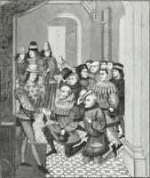 An illustration from Mœurs, usages et costumes au moyen âge : et à l'époque de la renaissance (1874)