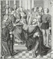 An illustration from Mœurs, usages et costumes au moyen âge : et à l'époque de la renaissance (1874)