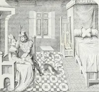An illustration from Mœurs, usages et costumes au moyen âge : et à l'époque de la renaissance (1874)