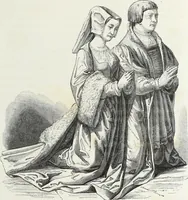 An illustration from Mœurs, usages et costumes au moyen âge et à l'époque de la renaissance (1872)