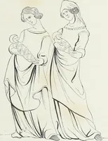 An illustration from Mœurs, usages et costumes au moyen âge et à l'époque de la renaissance (1872)